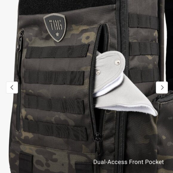 Tactical Baby Gear | Daypack Diaper Bag + Cooler Pouch - Picture 4 of 11